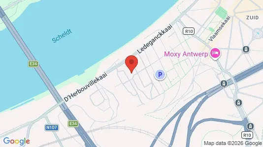 Apartments for rent i Stad Antwerp - kort over placeringen