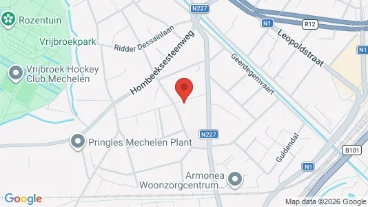 Apartments for rent i Mechelen - kort over placeringen