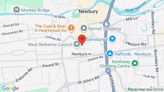 Apartments for rent i Newbury - Berkshire - kort over placeringen