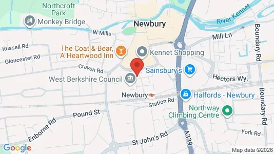 Apartments for rent i Newbury - Berkshire - kort over placeringen