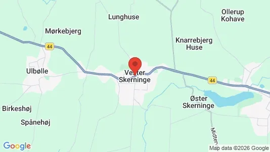Apartments for rent i Vester Skerninge - kort over placeringen