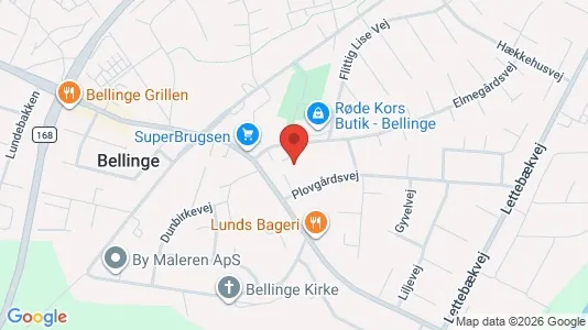 Apartments for rent i Odense SV - kort over placeringen