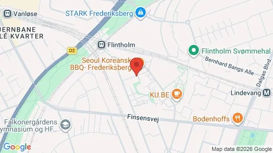 Apartments for rent i Frederiksberg - kort over placeringen