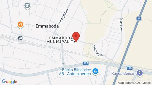 Apartments for rent i Emmaboda - kort over placeringen