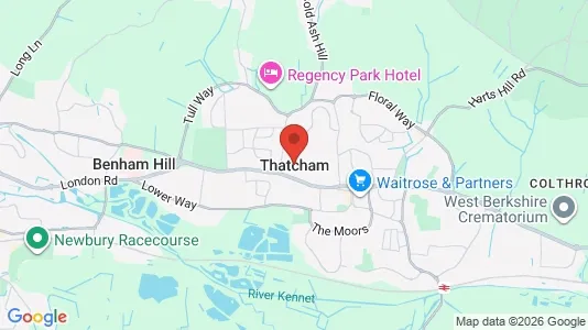Apartments for rent i Thatcham - Berkshire - kort over placeringen