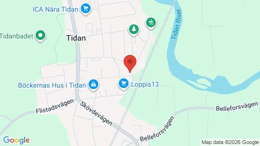 Apartments for rent i Skövde - kort over placeringen