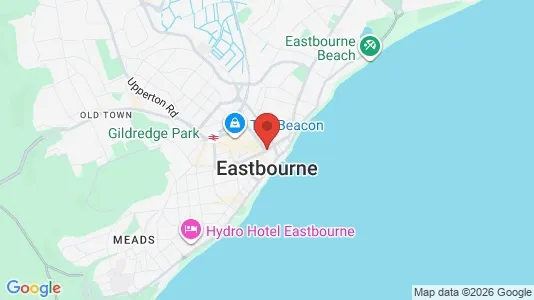 Apartments for rent i Eastbourne - East Sussex - kort over placeringen