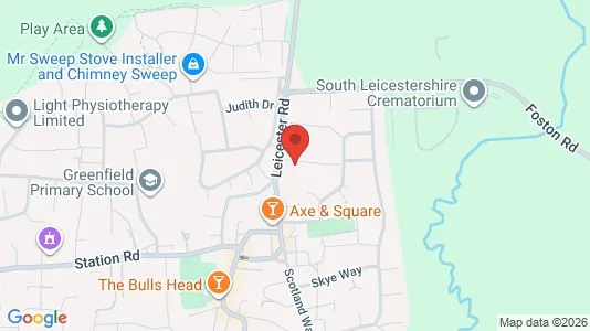 Apartments for rent i Leicester - Leicestershire - kort over placeringen