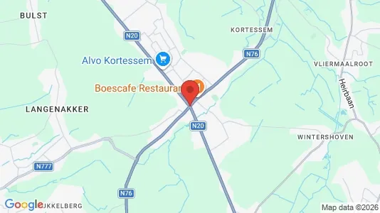 Apartments for rent i Kortessem - kort over placeringen