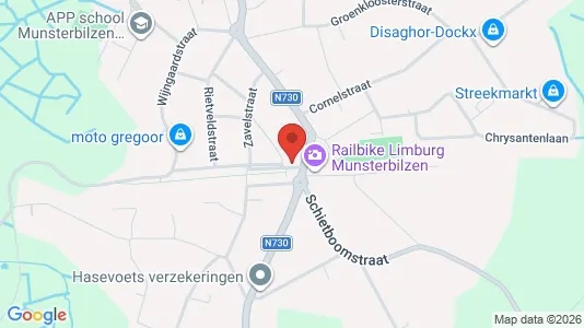 Apartments for rent i Bilzen - kort over placeringen