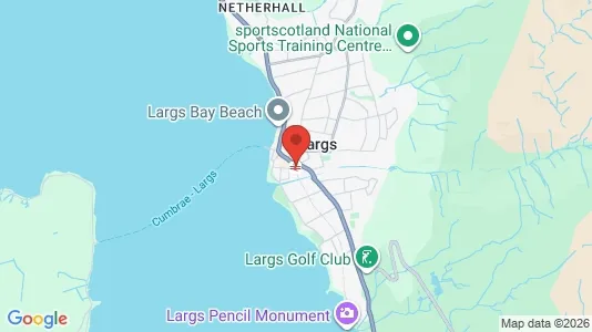 Apartments for rent i Largs - Ayrshire - kort over placeringen