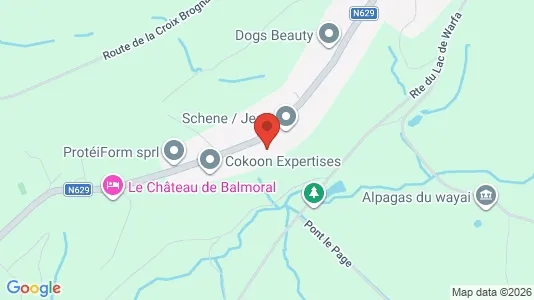 Apartments for rent i Jalhay - kort over placeringen