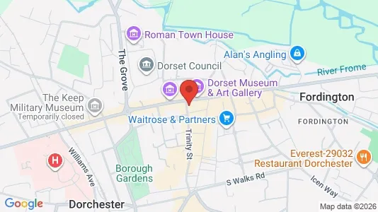 Apartments for rent i Dorchester - Dorset - kort over placeringen