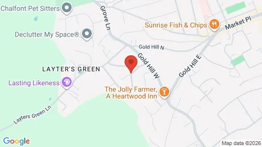 Apartments for rent i Gerrards Cross - Buckinghamshire - kort over placeringen