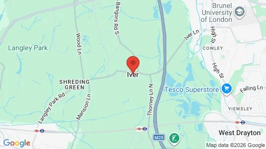 Apartments for rent i Iver - Buckinghamshire - kort over placeringen