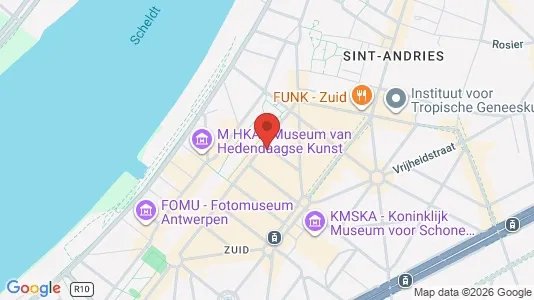 Apartments for rent i Stad Antwerp - kort over placeringen