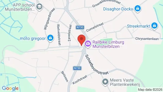 Apartments for rent i Bilzen - kort over placeringen