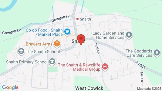 Apartments for rent i Goole - North Humberside - kort over placeringen