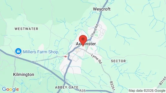 Apartments for rent i Axminster - Devon - kort over placeringen