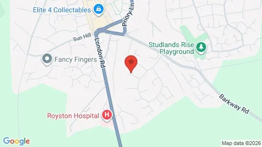 Apartments for rent i Royston - Hertfordshire - kort over placeringen