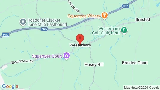 Apartments for rent i Westerham - Kent - kort over placeringen