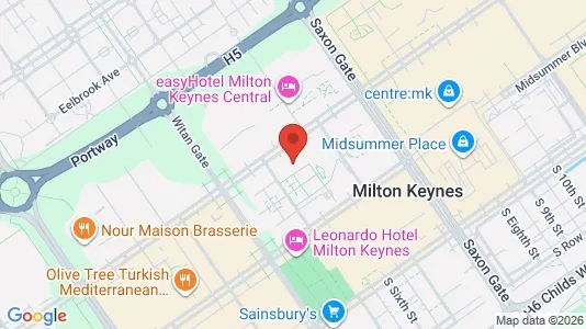 Apartments for rent i Milton Keynes - Buckinghamshire - kort over placeringen
