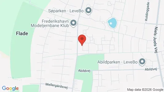 Apartments for rent i Frederikshavn - kort over placeringen