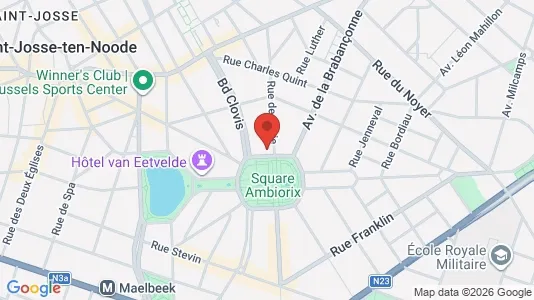 Apartments for rent i Stad Brussel - kort over placeringen