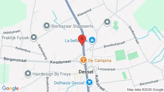 Apartments for rent i Dessel - kort over placeringen