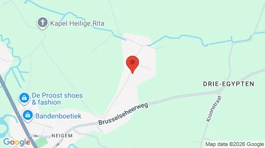 Apartments for rent i Ninove - kort over placeringen