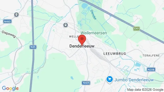 Houses for rent i Denderleeuw - kort over placeringen