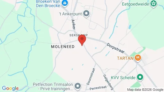 Apartments for rent i Wichelen - kort over placeringen