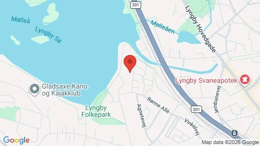 Apartments for rent i Kongens Lyngby - kort over placeringen