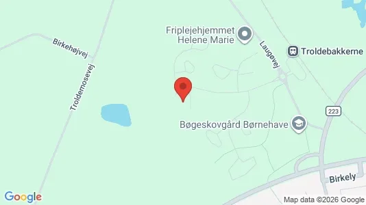 Apartments for rent i Helsinge - kort over placeringen