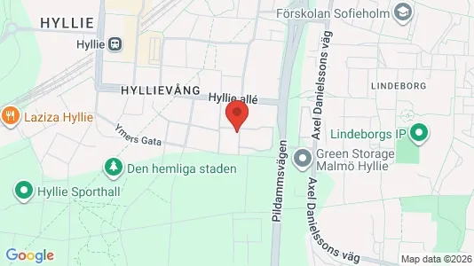 Apartments for rent i Hyllie - kort over placeringen
