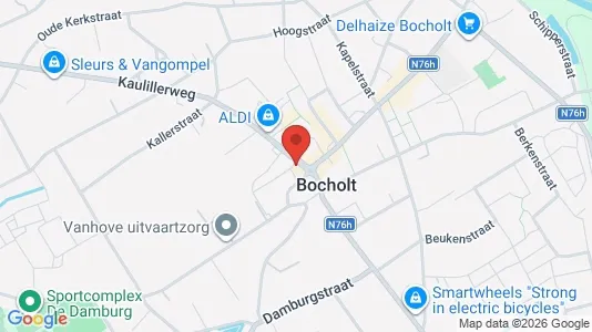 Apartments for rent i Bocholt - kort over placeringen