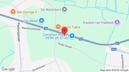 Apartments for rent i Herk-de-Stad - kort over placeringen