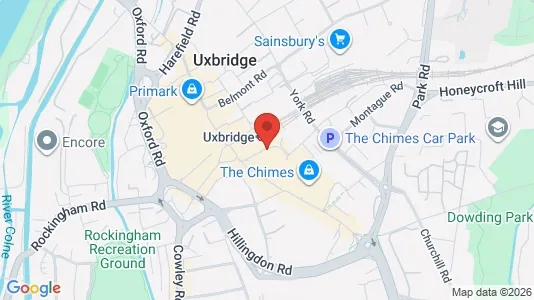 Apartments for rent i Uxbridge - Middlesex - kort over placeringen