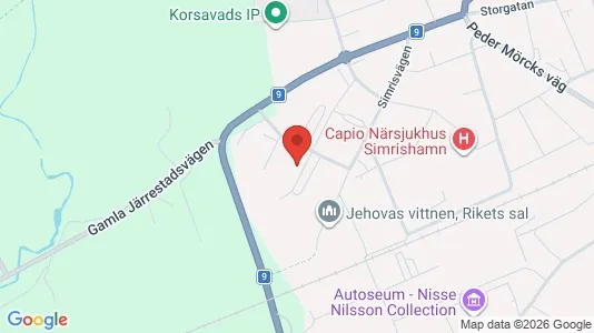 Apartments for rent i Simrishamn - kort over placeringen