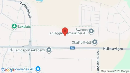 Apartments for rent i Örebro - kort over placeringen