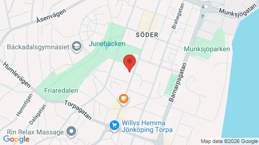 Apartments for rent i Jönköping - kort over placeringen