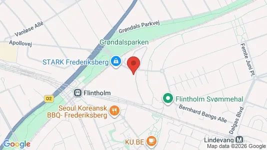 Apartments for rent i Frederiksberg - kort over placeringen