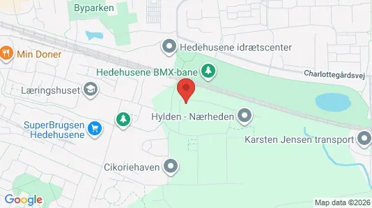 Apartments for rent i Hedehusene - kort over placeringen
