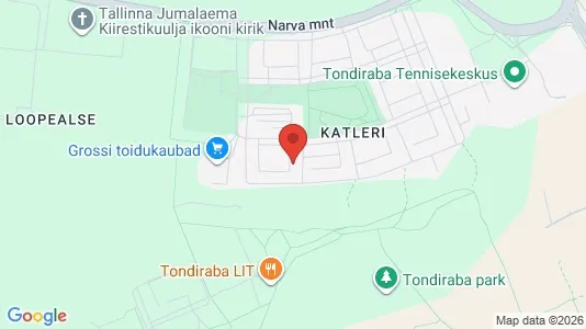 Apartments for rent i Tallinn Kesklinna - kort over placeringen