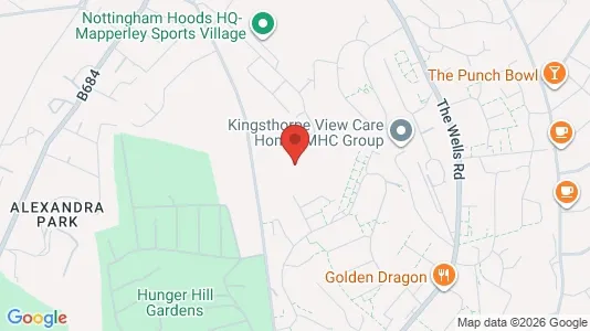 Apartments for rent i Nottingham - Nottinghamshire - kort over placeringen