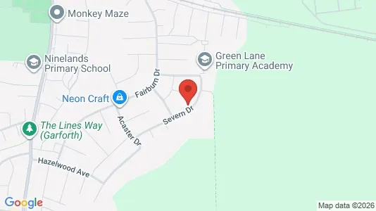 Apartments for rent i Leeds - West Yorkshire - kort over placeringen
