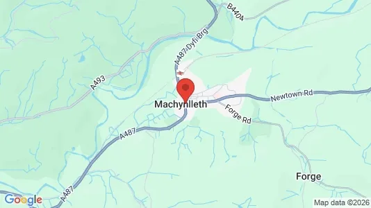 Apartments for rent i Machynlleth - Powys - kort over placeringen