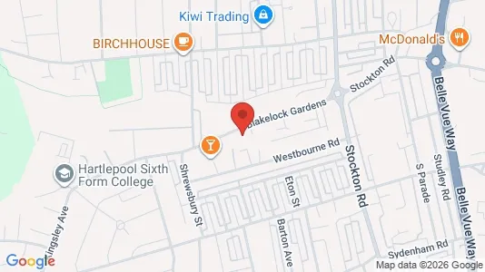 Apartments for rent i Hartlepool - Cleveland - kort over placeringen