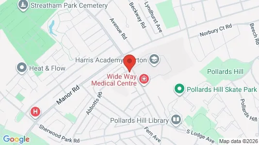 Apartments for rent i Mitcham - Surrey - kort over placeringen
