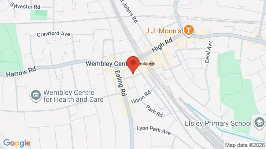 Apartments for rent i Wembley - Middlesex - kort over placeringen